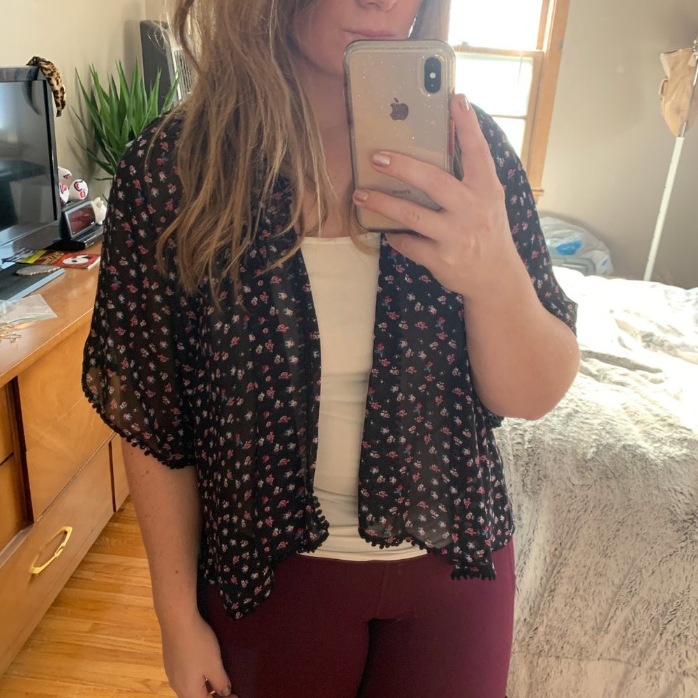 Floral Chiffon Top